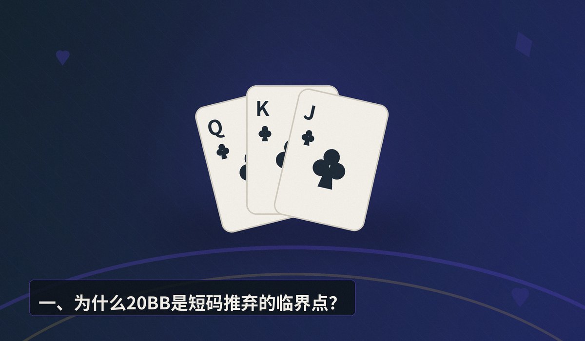 20BB短码MTT锦标赛打法 - 20BB短码怎么打?MTT锦标赛推弃策略与ICM实战解析