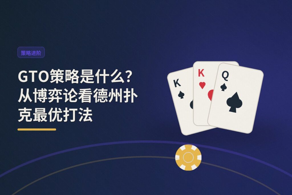 什么是GTO策略 - GTO策略是什么?从博弈论看德州扑克最优打法
